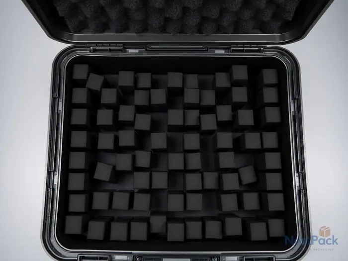 foam insert inspection and case assembly