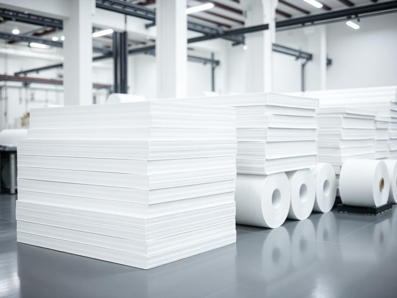 White EPE foam sheets — closed-cell expanded polyethylene for industrial packaging