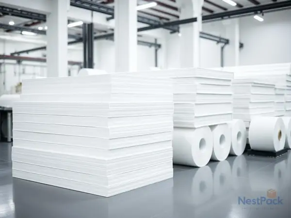 white EPE foam sheets for semiconductor packaging