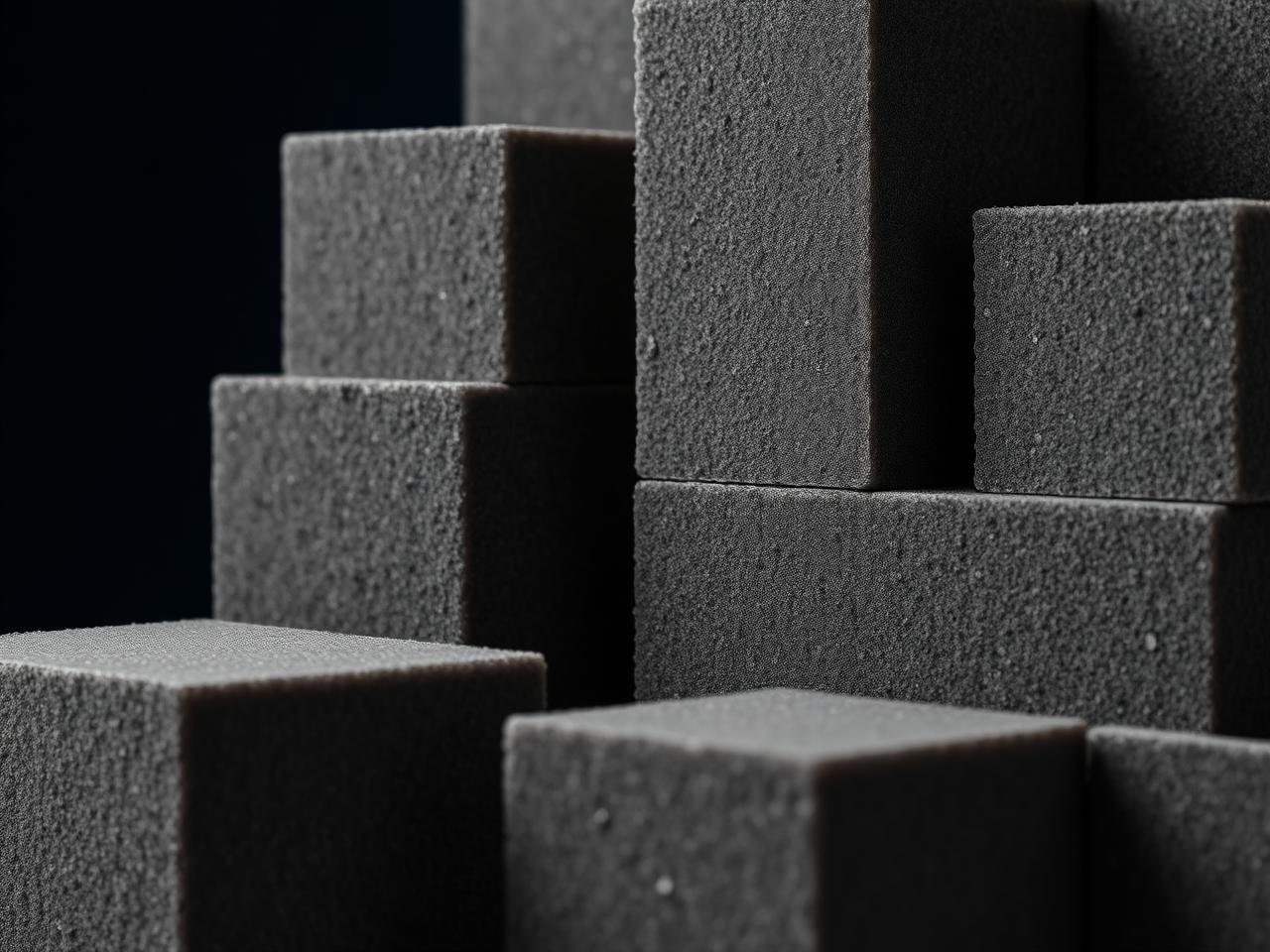 Dark grey XLPE cross-linked foam with fine smooth surface used inside premium hard cases